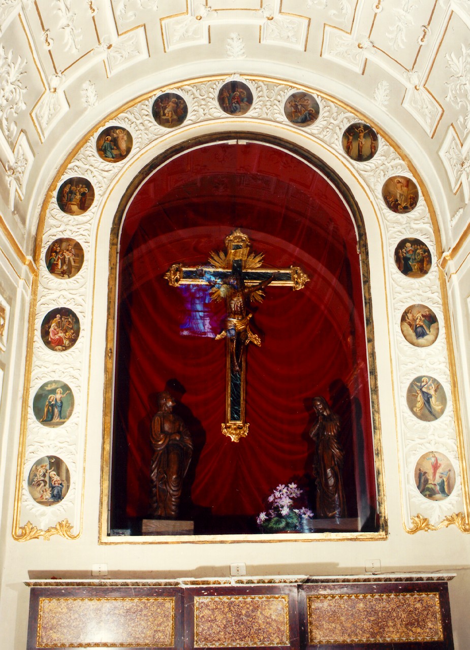 decorazione plastico-pittorica - ambito siciliano (Seconda metà sec. XIX)