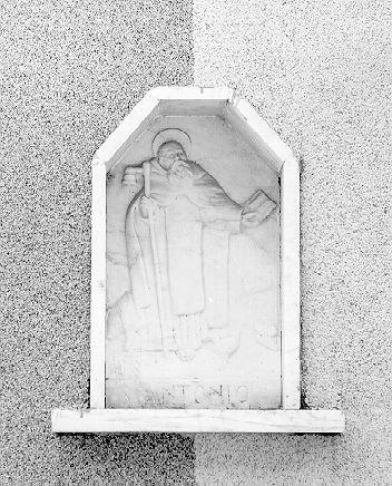 SANT'ANTONIO ABATE (rilievo) - bottega italiana (sec. XIX)