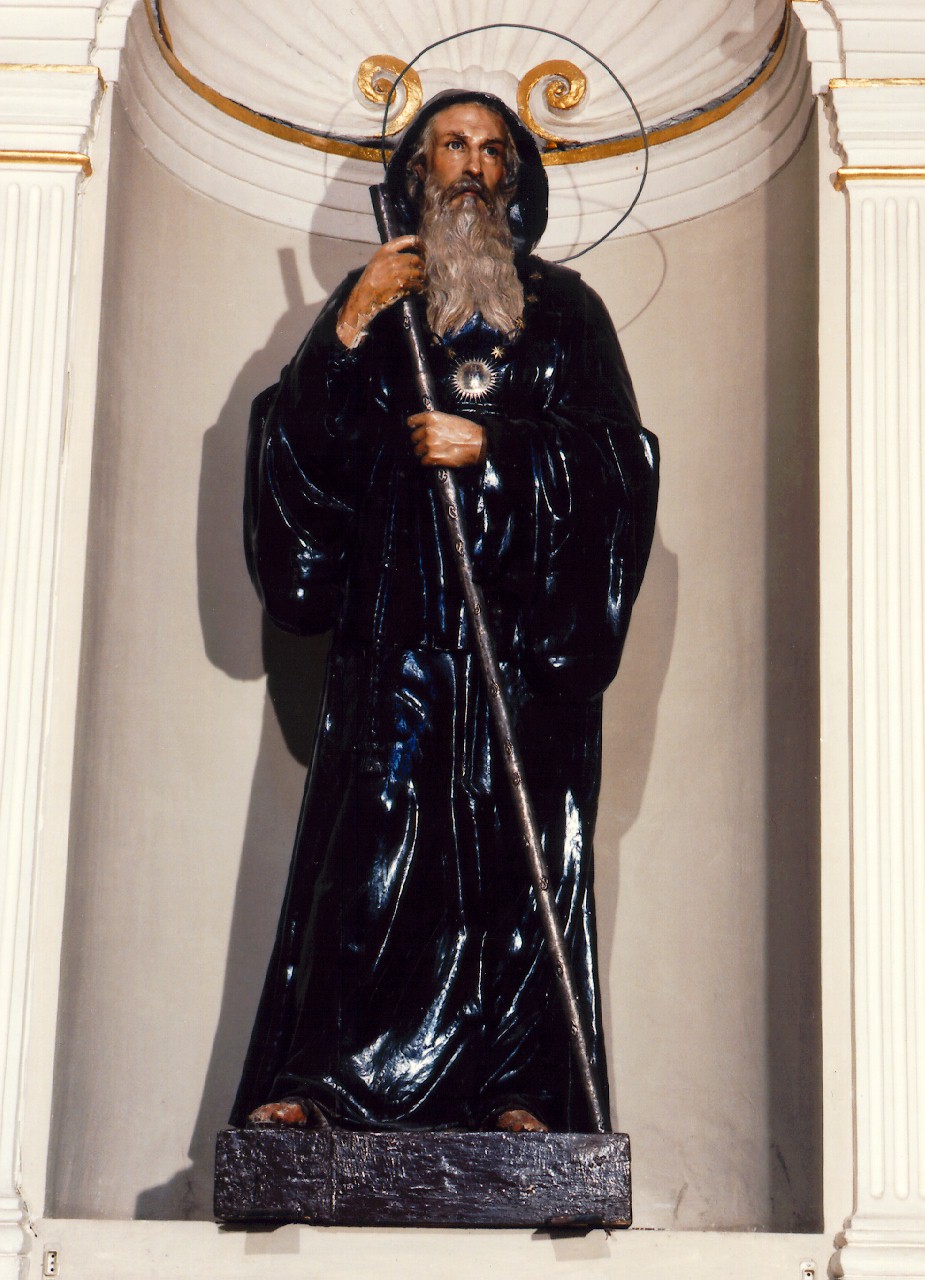 San Francesco di Paola (statua) - ambito siciliano (Prima metà sec. XIX)