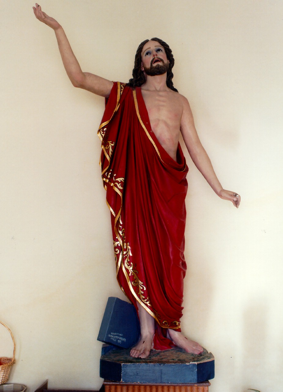 Cristo risorto (statua) - ambito siciliano (primo quarto sec. XX)
