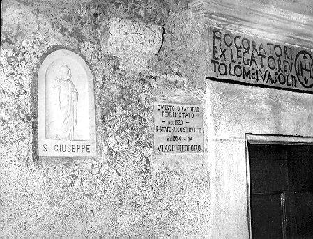 SAN GIUSEPPE (rilievo) - ambito apuoversiliese (sec. XX)