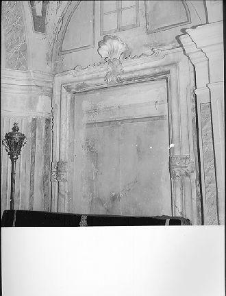 cornice architettonica - bottega italiana (sec. XVIII)