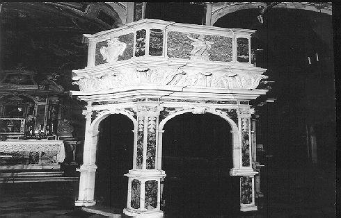 pulpito - bottega italiana (sec. XVIII)