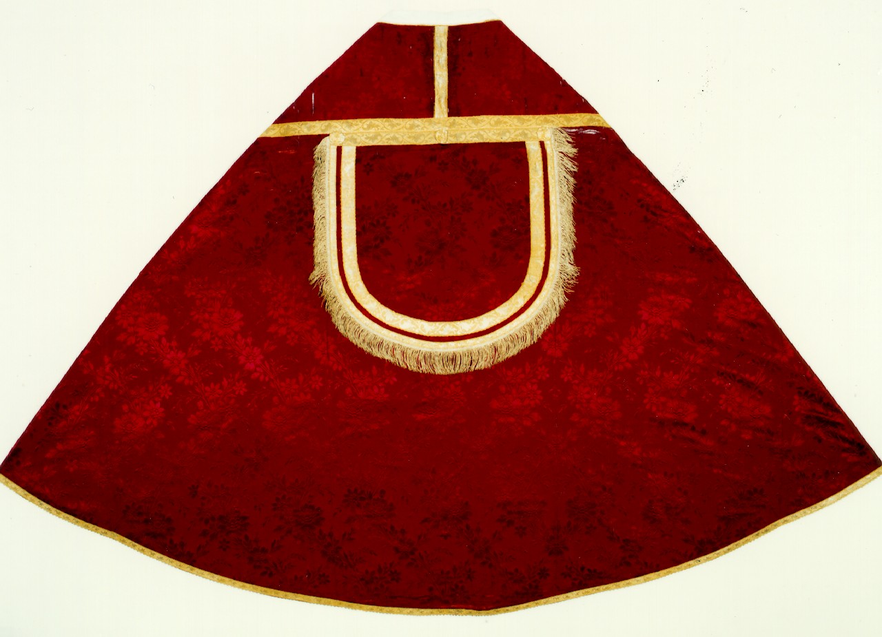 piviale - manifattura siciliana (Seconda metà sec. XIX)