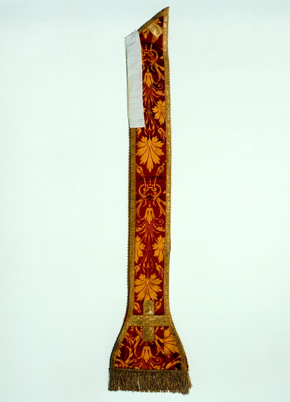 stola, serie - manifattura siciliana (Seconda metà sec. XIX)