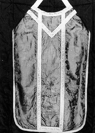 paramento liturgico - in terzo - manifattura toscana (sec. XIX)