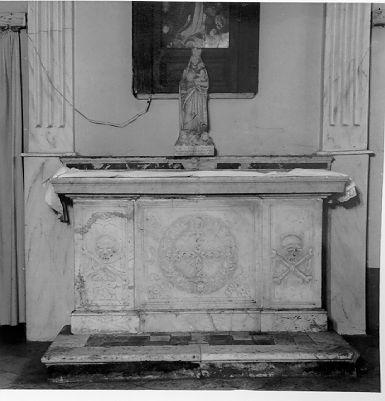 altare - bottega italiana (fine/inizio secc. XVII/ XVIII)