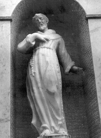 SAN FRANCESCO D'ASSISI (statua) - bottega italiana (sec. XVIII)
