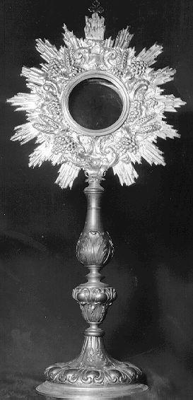 ostensorio - bottega lucchese (sec. XVII)