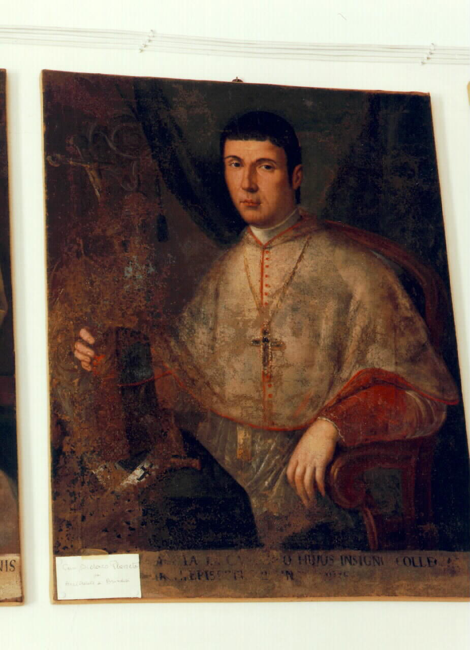 ritratto del canonico Didaco Planeta (dipinto) - ambito siciliano (sec. XIX)