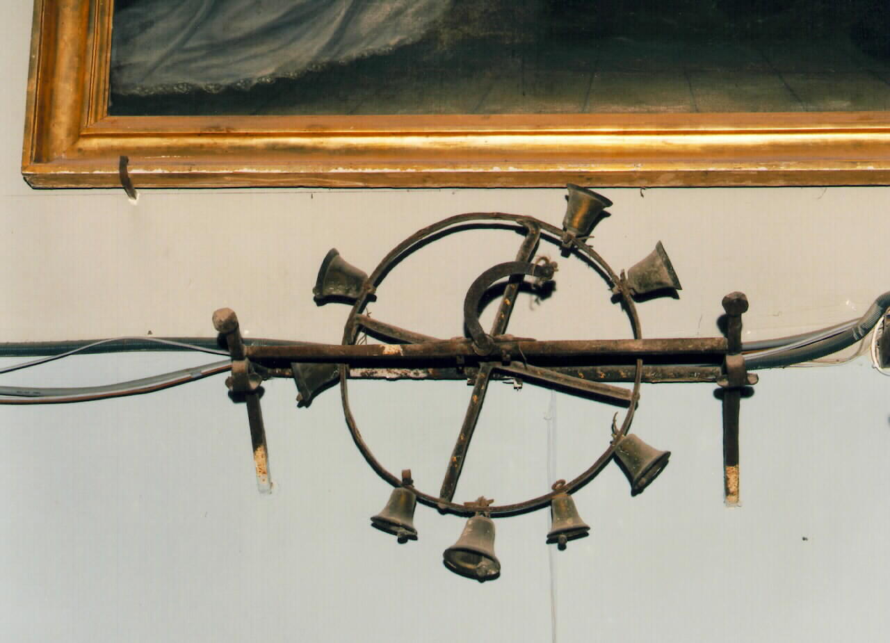 ruota di campanelli - bottega siciliana (sec. XIX)