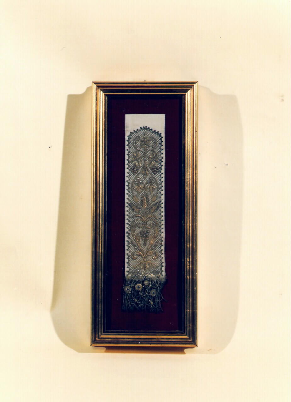 infula (?) - manifattura siciliana (sec. XIX)