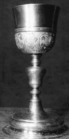 calice - bottega italiana (secc. XVII/ XVIII)