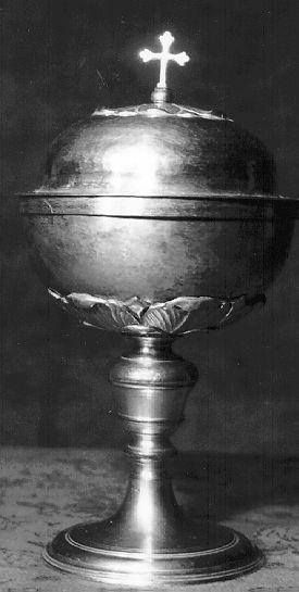 pisside - bottega italiana (secc. XVII/ XVIII)