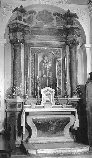 altare - bottega italiana (sec. XIX)