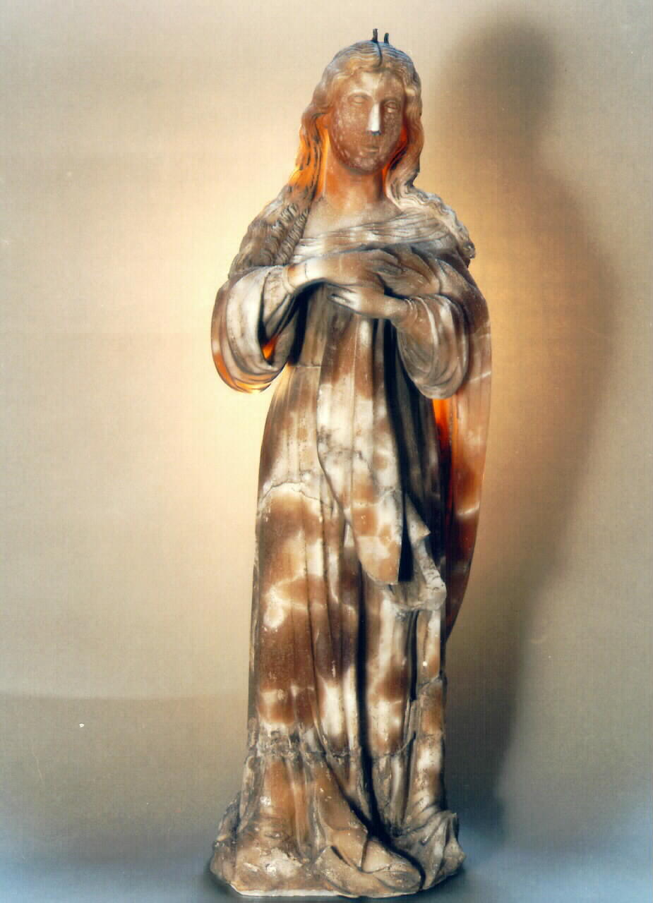 Madonna (statua) - ambito siciliano (Seconda metà sec. XVII)