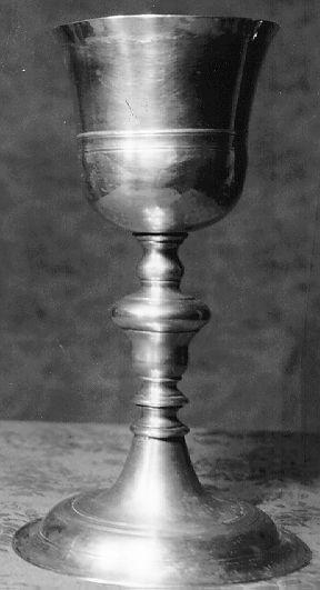 calice - bottega italiana (secc. XVII/ XVIII)