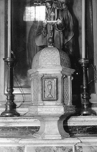 tabernacolo - a tempietto - bottega italiana (sec. XVI)