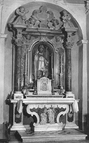 altare - bottega italiana (sec. XVIII)