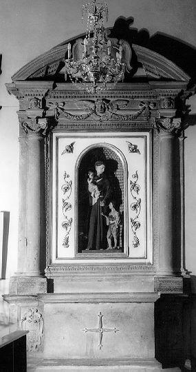 altare - bottega italiana (sec. XVII)