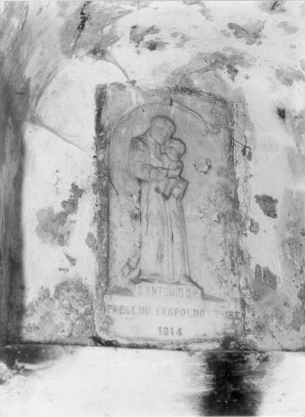 SANT'ANTONIO DA PADOVA (rilievo) - bottega italiana (sec. XX)