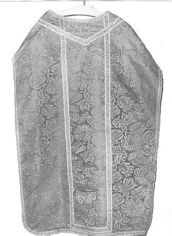 pianeta - manifattura lucchese (fine/inizio secc. XVII/ XVIII)