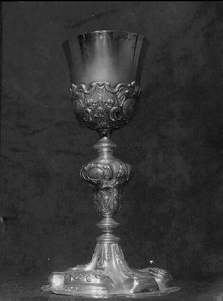 calice - bottega italiana (sec. XIX)