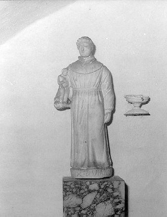 SANT'ANTONIO DA PADOVA (statua) - bottega italiana (secc. XVII/ XVIII)