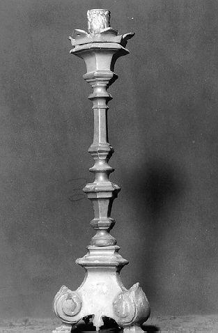 candeliere, serie - bottega italiana (secc. XVII/ XVIII)