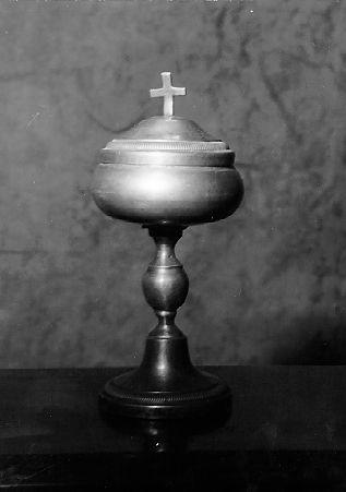 pisside - bottega genovese (secondo quarto sec. XIX)