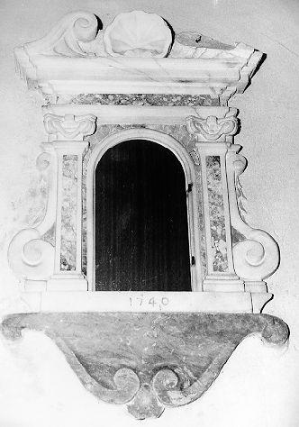 tabernacolo - bottega apuana (sec. XVIII)