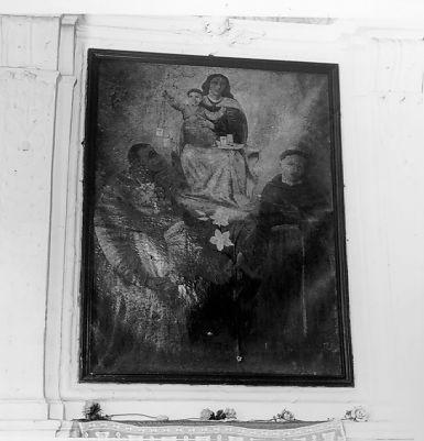 Madonna in trono e Santi (dipinto) - ambito italiano (sec. XVIII)