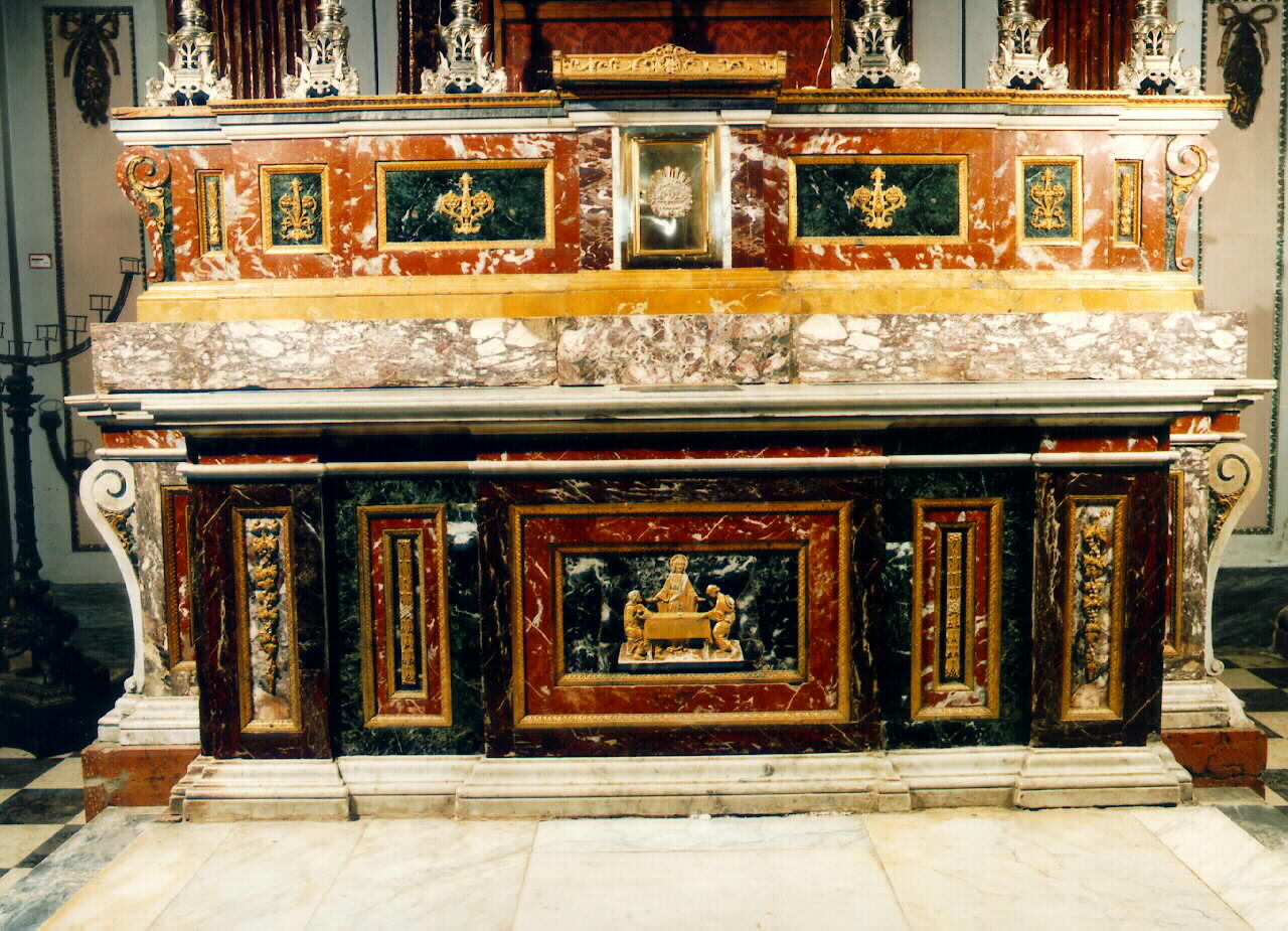 altare maggiore - ambito siciliano (fine sec. XVIII)