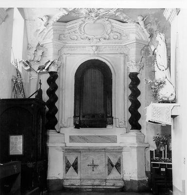 altare - bottega italiana (sec. XVIII)