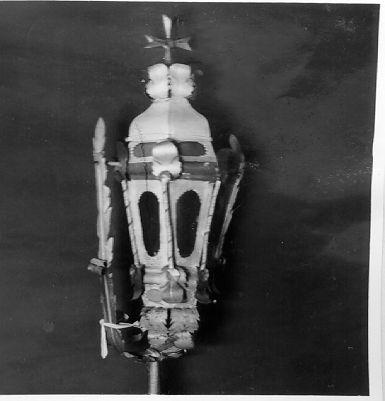 lanterna processionale, serie - bottega italiana (sec. XIX)