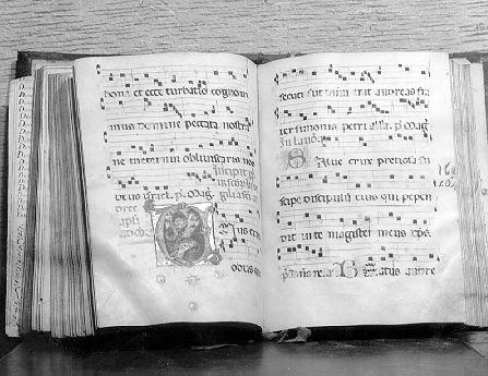 antifonario - ambito italiano (sec. XV)