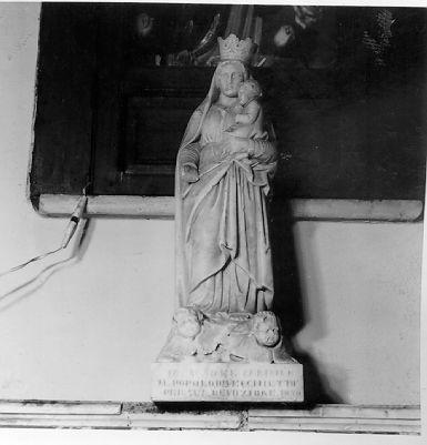 Madonna del Carmelo (statua) - bottega italiana (sec. XIX)