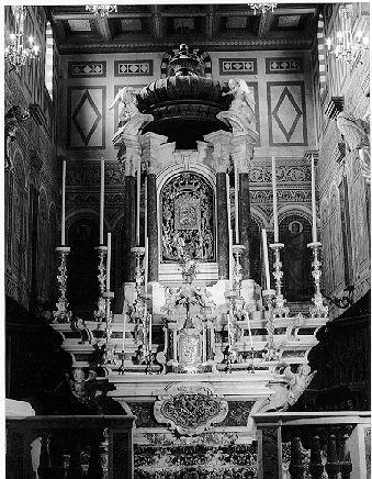 altare maggiore - bottega italiana (sec. XVIII)