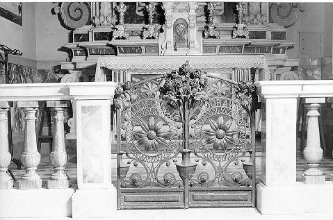 cancello di balaustrata - bottega italiana (secondo quarto sec. XX)