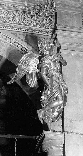 ANGELO (statua, serie) - bottega italiana (sec. XVIII)