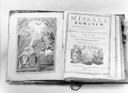 coperta di libro liturgico - ambito veneziano (sec. XIX)