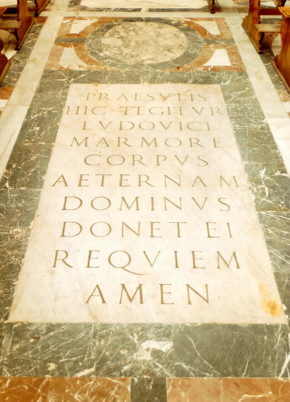 lapide commemorativa - ambito siciliano (Prima metà sec. XVII)