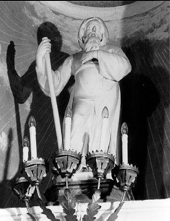 SAN FRANCESCO DI PAOLA (statua) - bottega apuana (sec. XVIII)