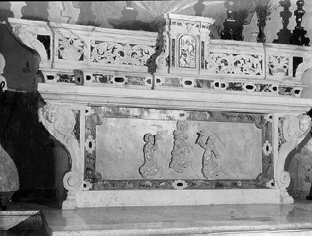 altare - bottega apuana (sec. XVIII)