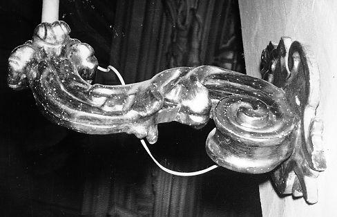 candeliere da parete, serie - bottega toscana (sec. XVIII)