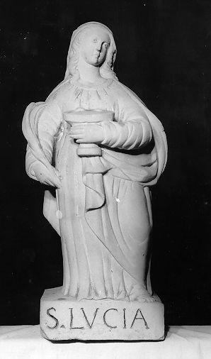 SANTA LUCIA (statua) - bottega italiana (sec. XVII)