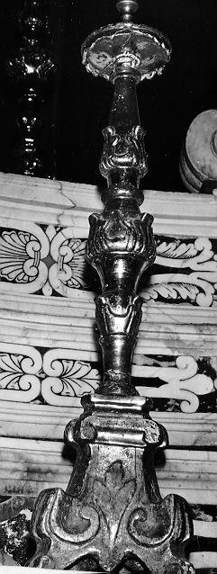 candelabro, serie - bottega toscana (sec. XVIII)