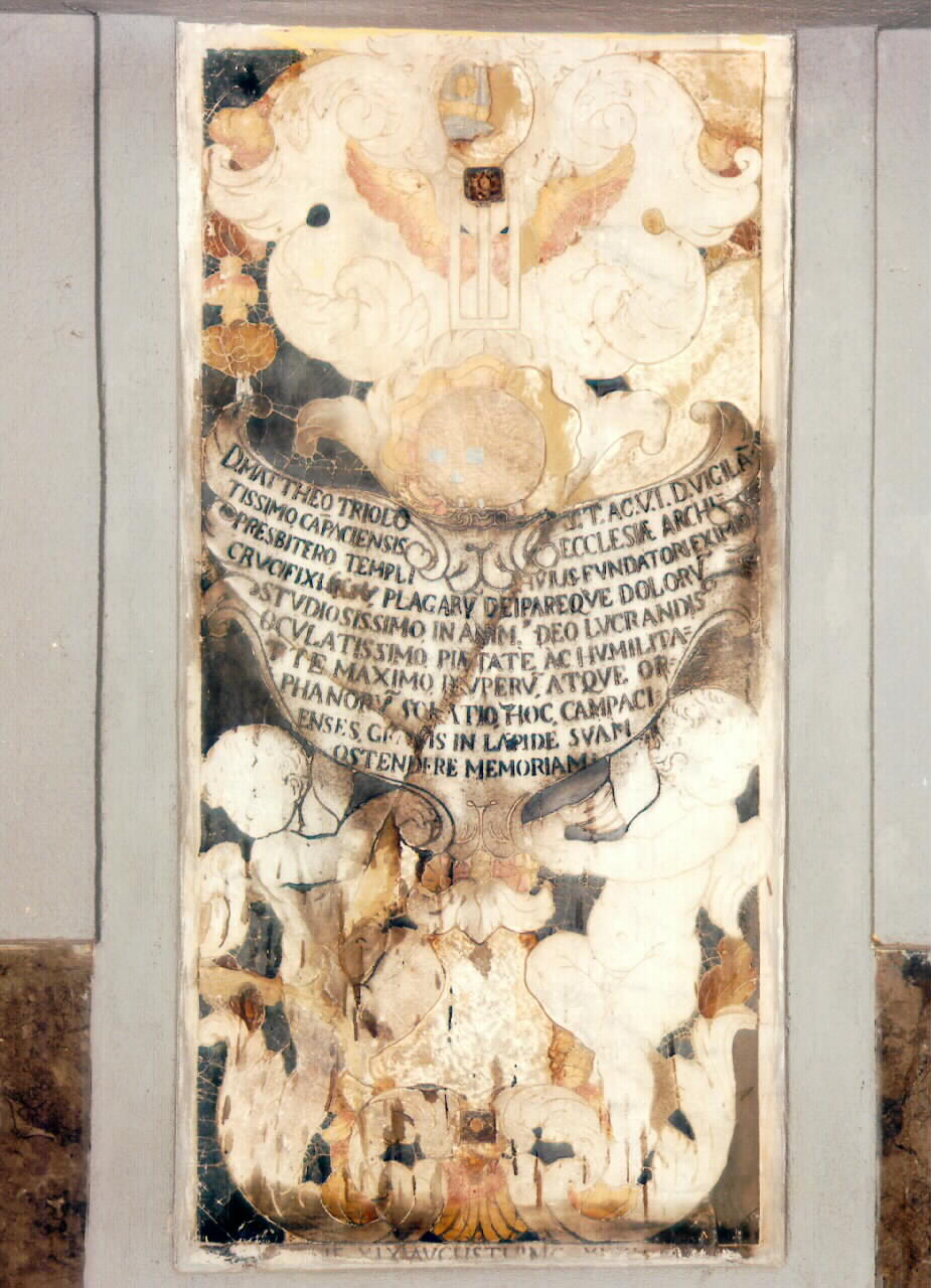 lapide - ambito siciliano (Prima metà sec. XVIII)