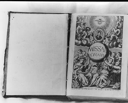 coperta di libro liturgico - ambito italiano (sec. XVII)