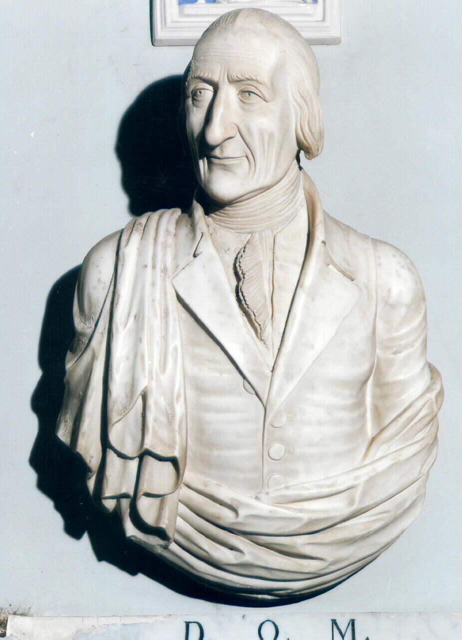 ritratto del barone Giuseppe Malvica (busto) - ambito siciliano (sec. XIX)